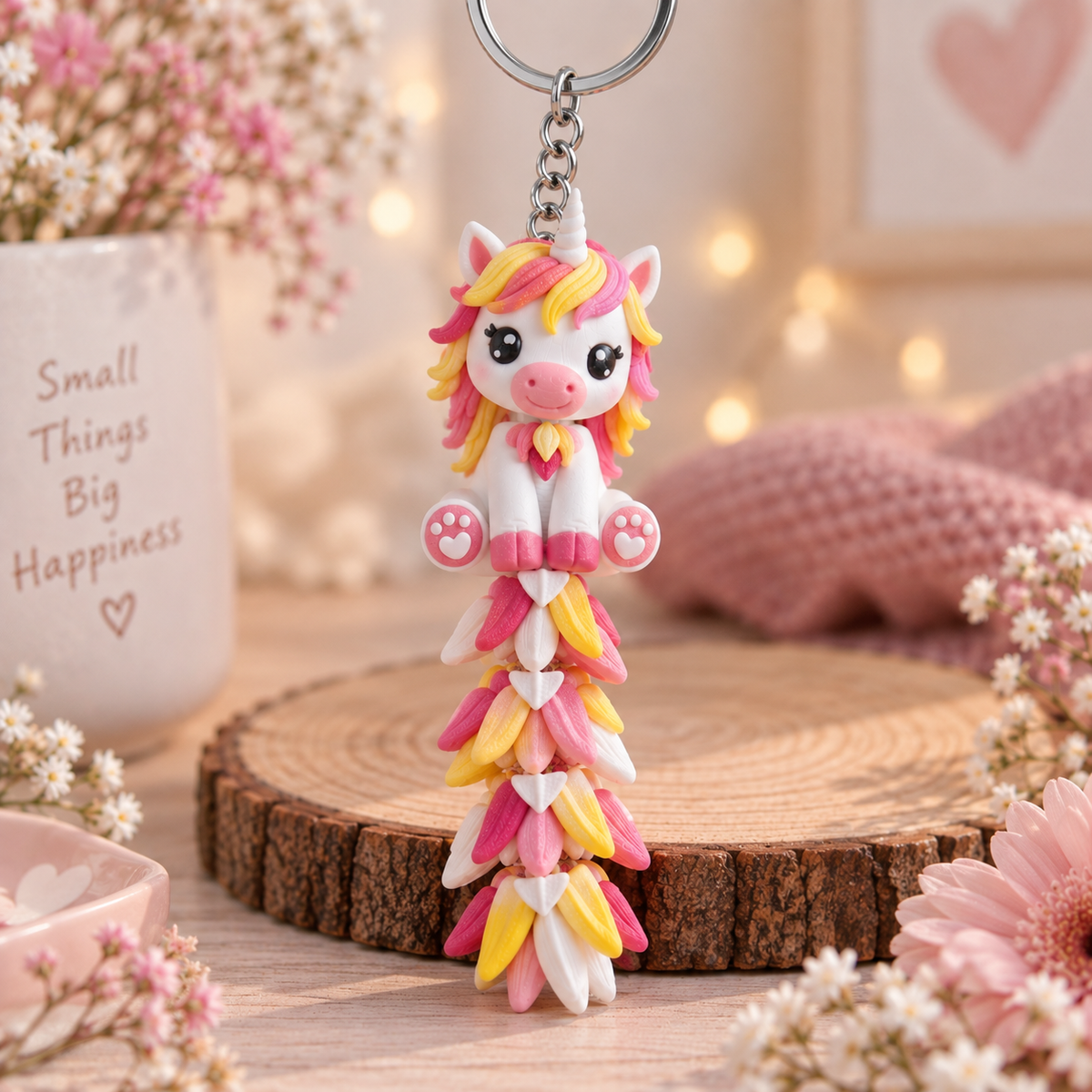 Unicorn sleutelhanger